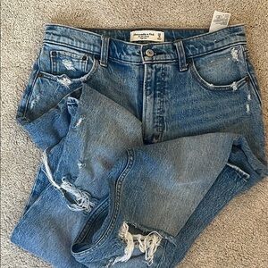 abercrombie and fitch 90s high rise skinny 29